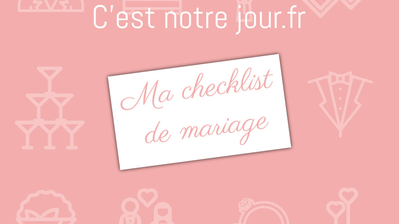 Ma checklist de mariage - Splash